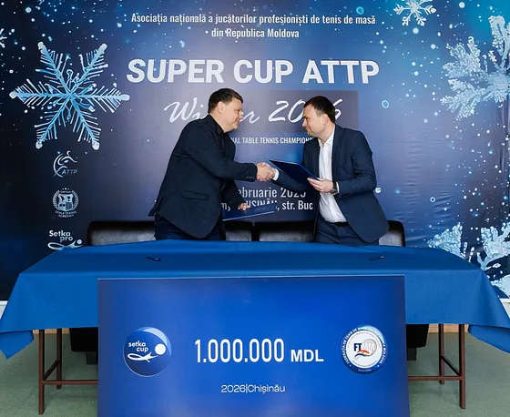 Un nou capitol pentru tenisul de masă din Republica Moldova!