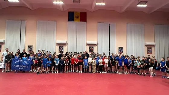 Turneul Internațional de Tenis de Masă a adus spiritul sărbătorii la Bălți!